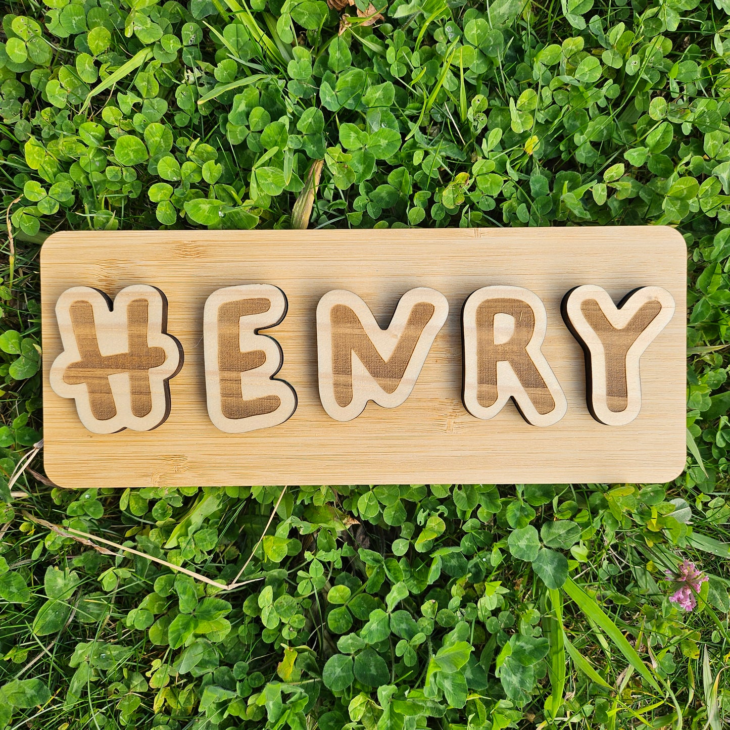 Personalised Wooden Name Puzzle