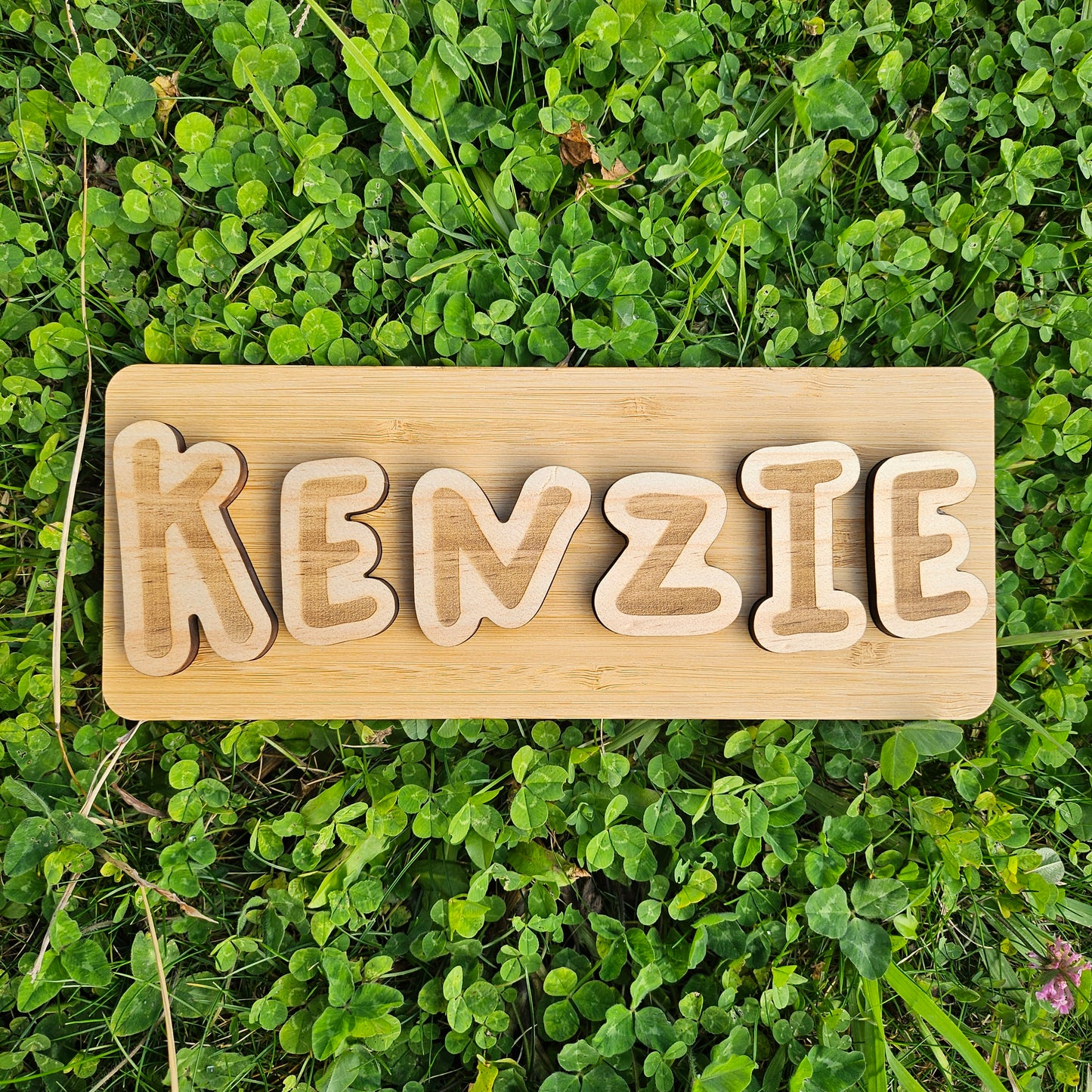 Personalised Wooden Name Puzzle