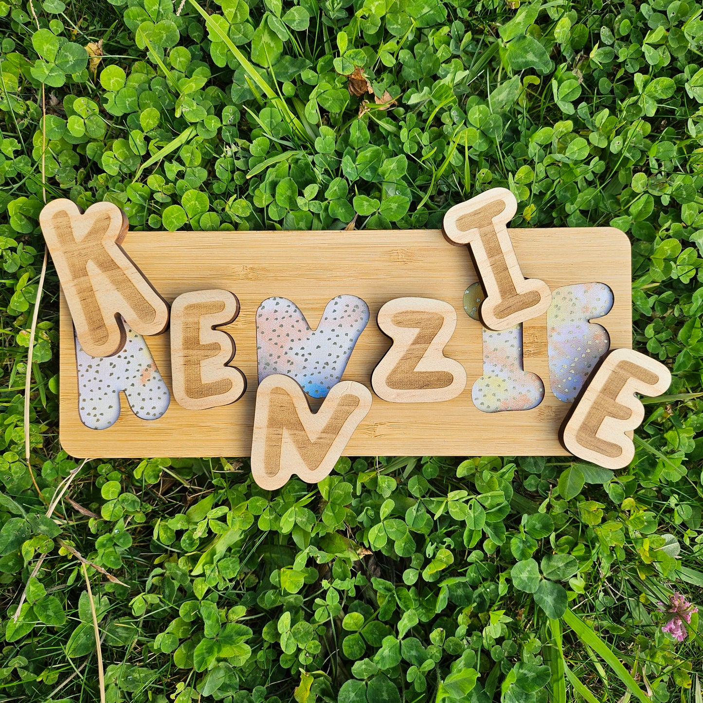 Personalised Wooden Name Puzzle