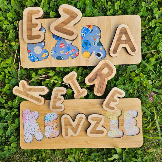 Personalised Wooden Name Puzzle