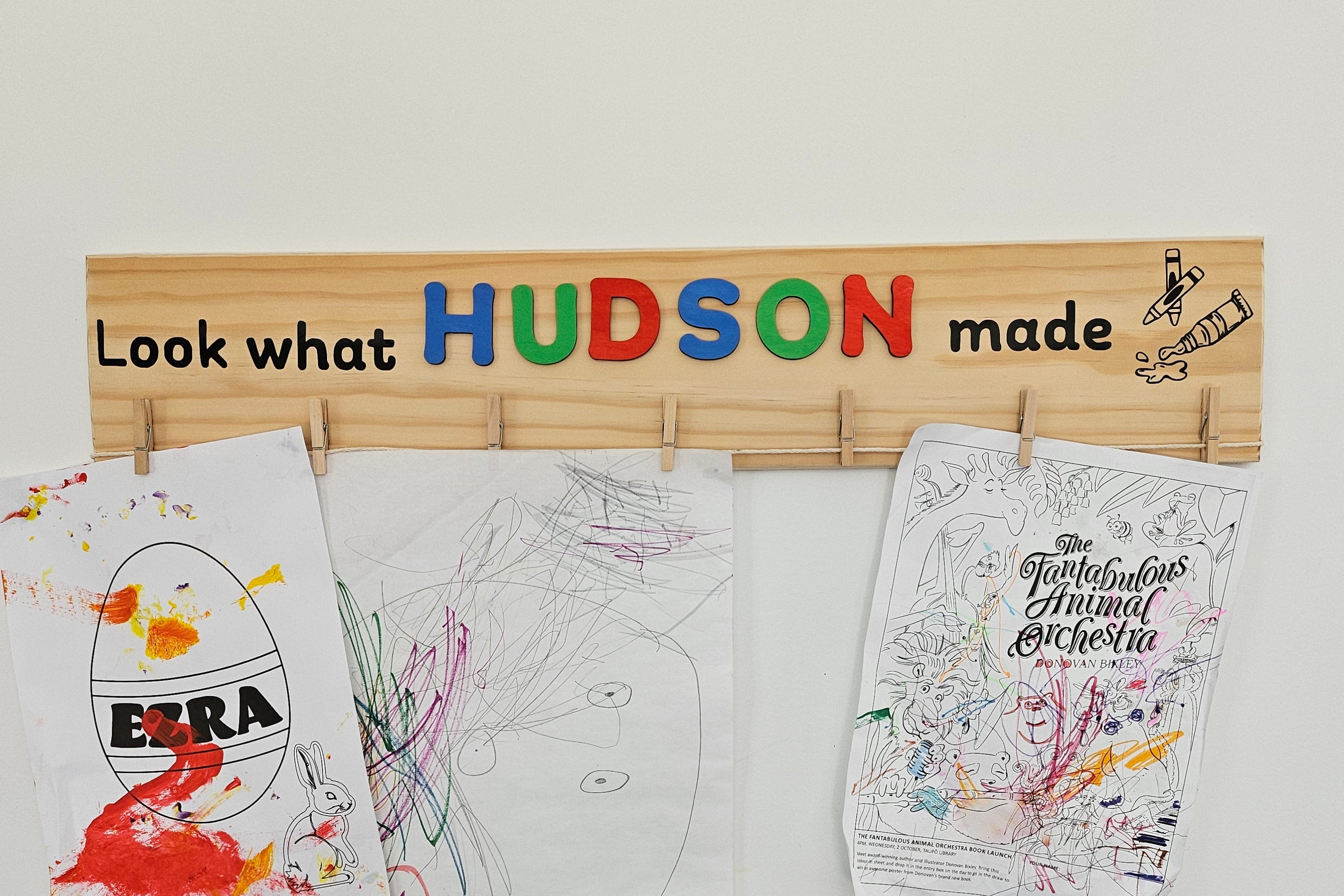 Look What I Made Sign Customisable – Muddle NZ