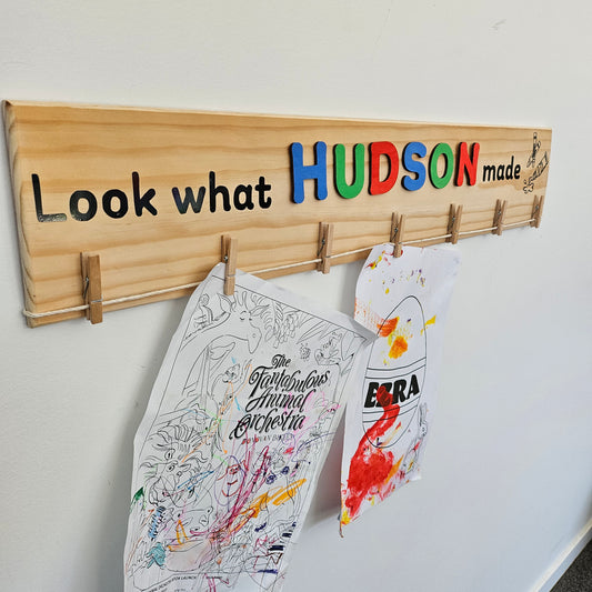 Look What I Made Sign Customisable