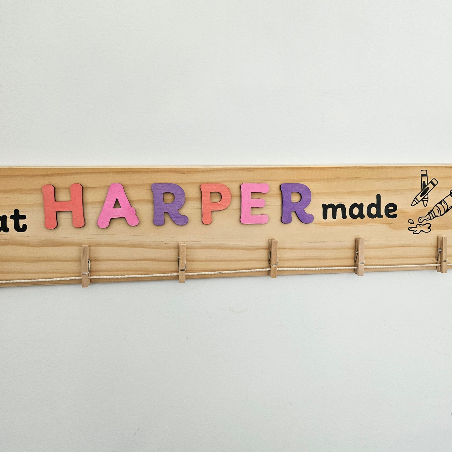 Look What I Made Sign Customisable