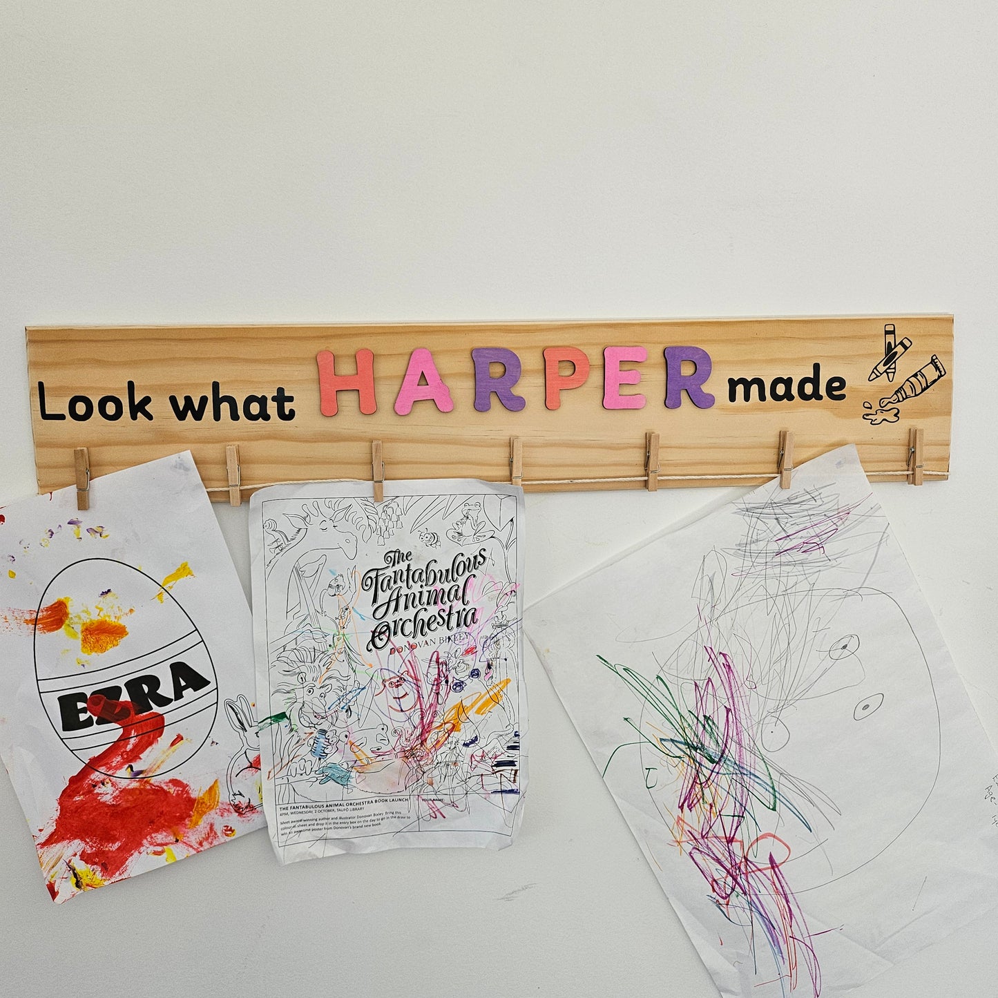 Look What I Made Sign Customisable