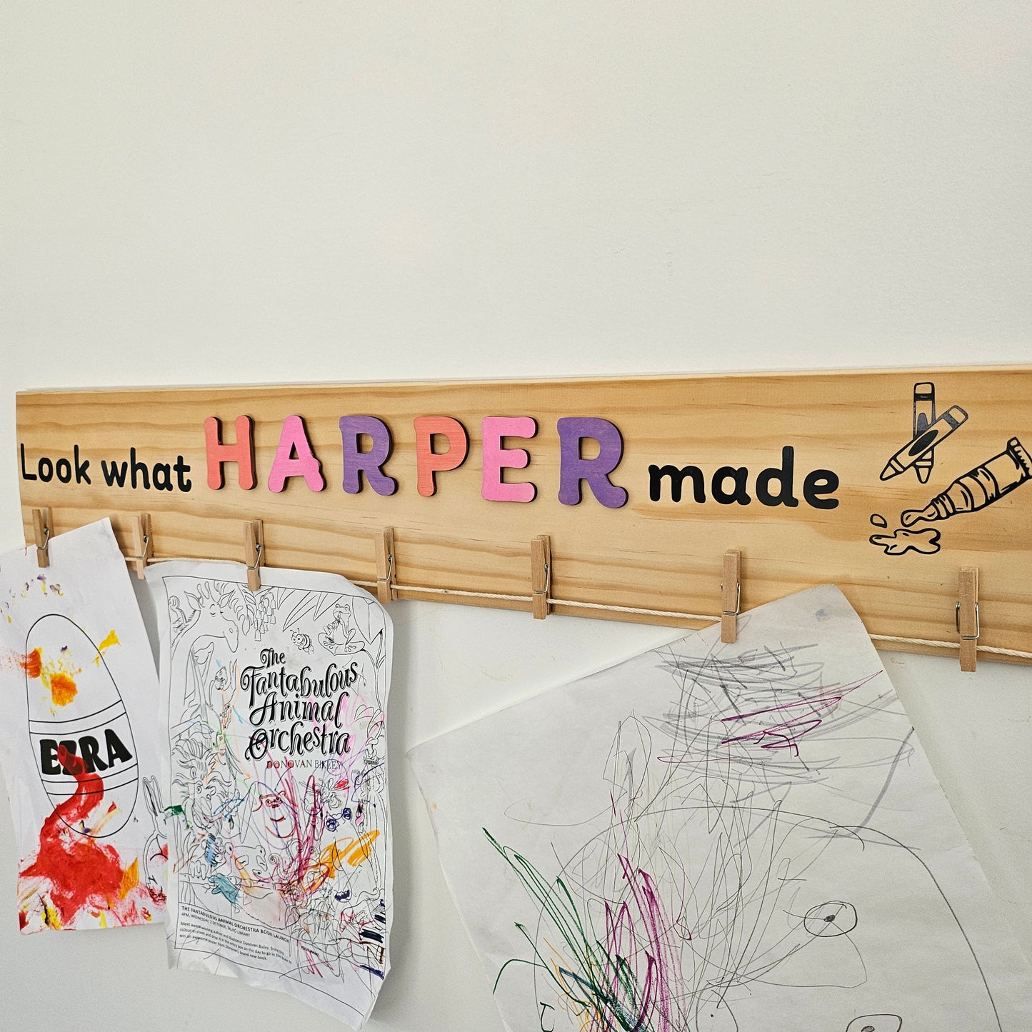 Look What I Made Sign Customisable
