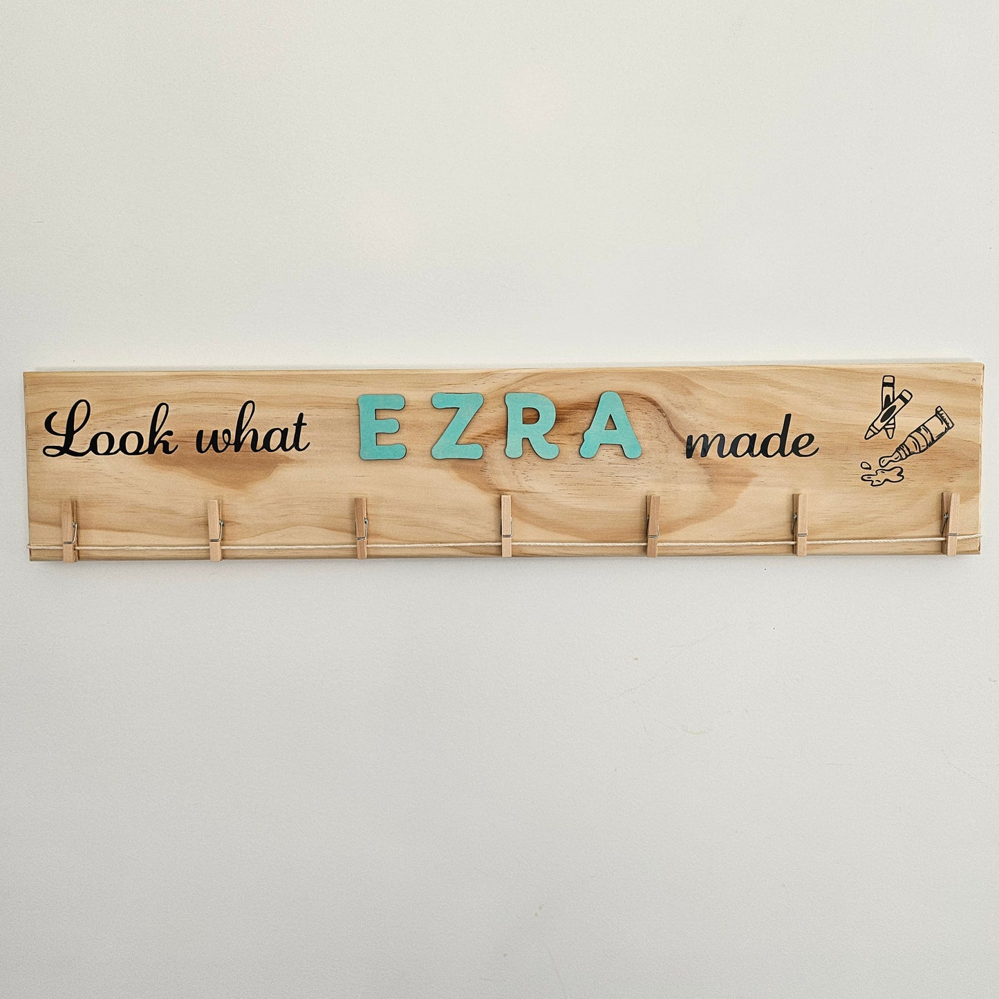 Look What I Made Sign Customisable