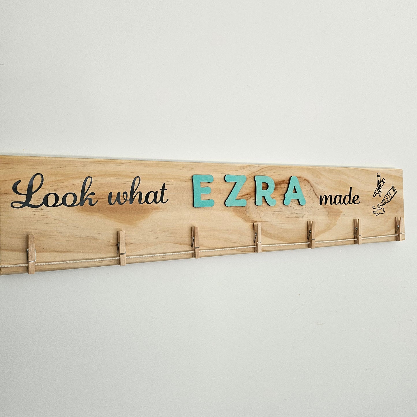Look What I Made Sign Customisable