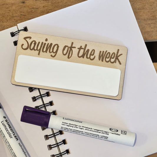 Saying of the Week Fridge Magnet