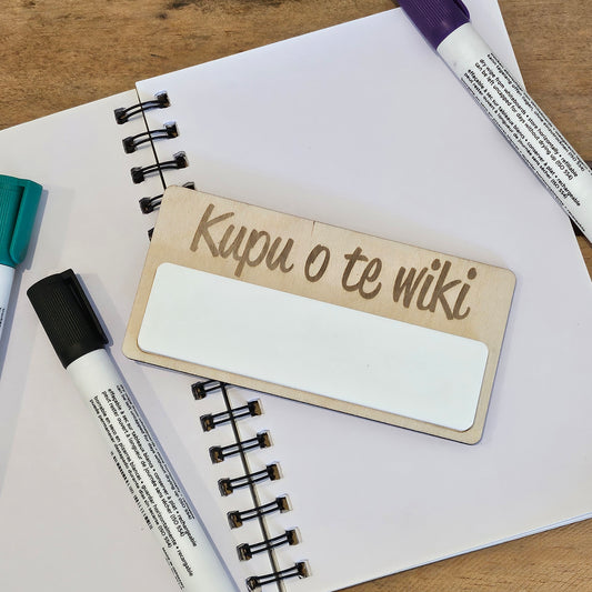 Kupu o te wik (word of the week) Fridge Magnet