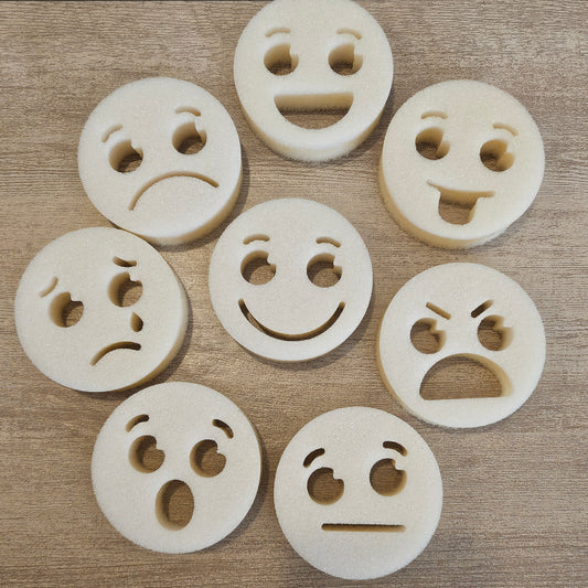 Emotion Faces Foam Shape Set