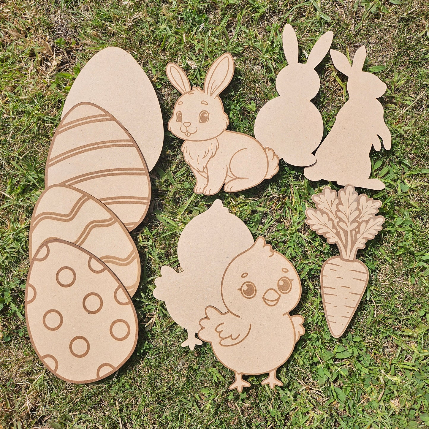 Easter MDF Shapes