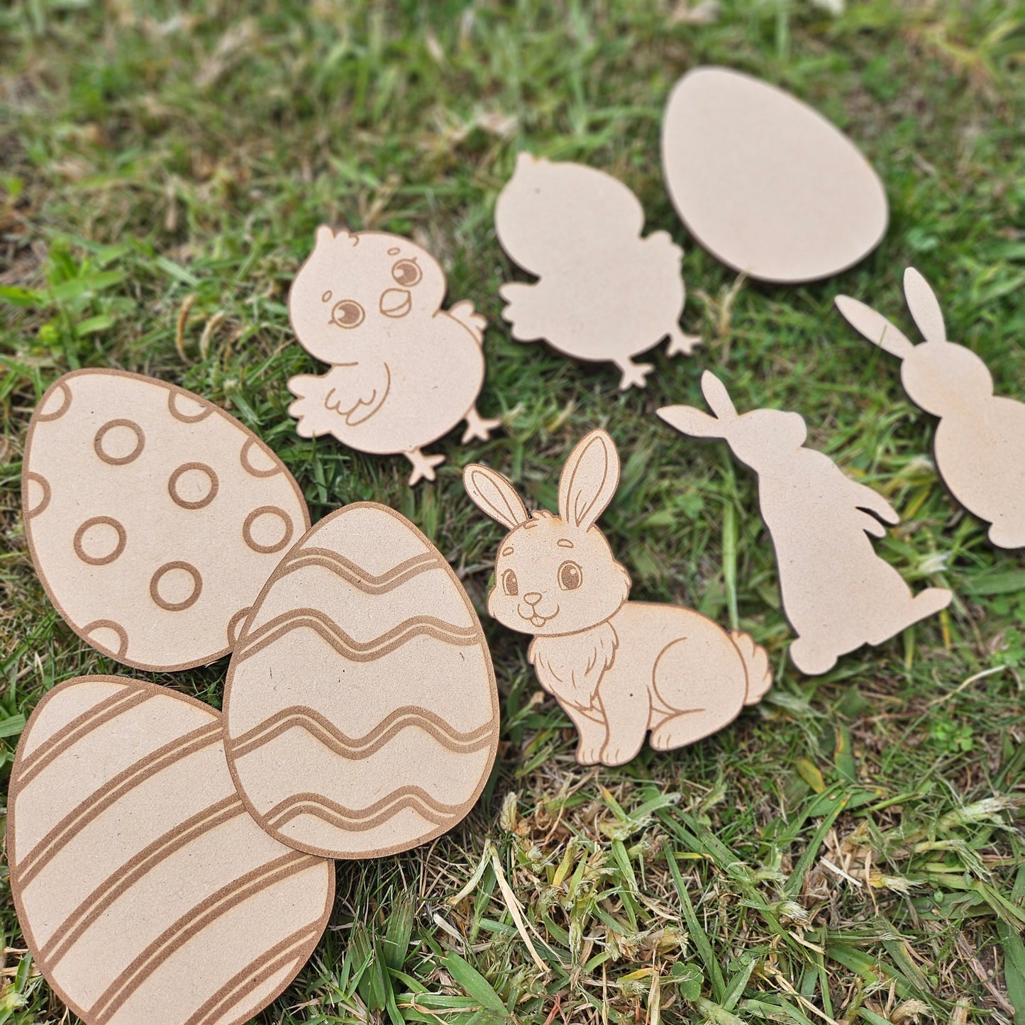 Easter MDF Shapes
