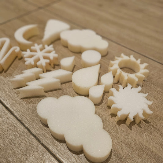 Weather Foam Shapes Set