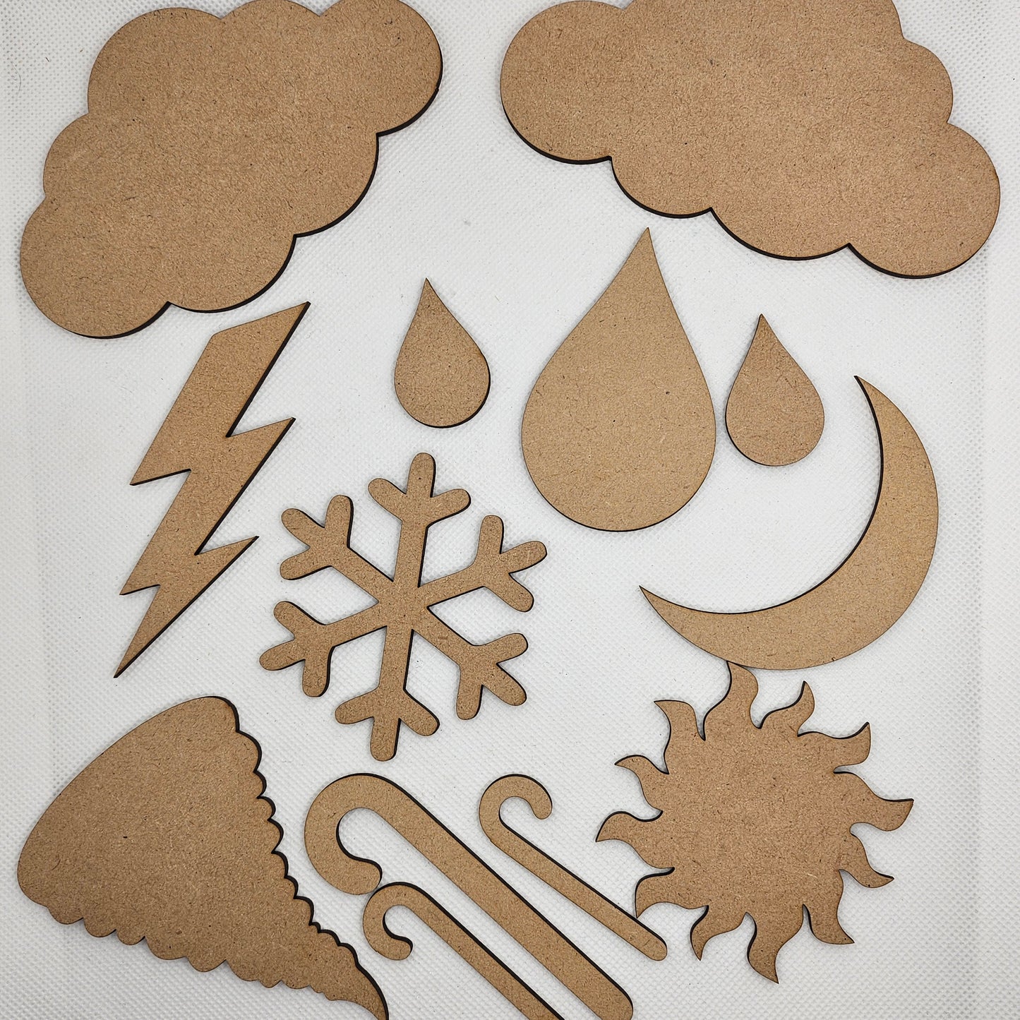 Weather MDF Shape Set