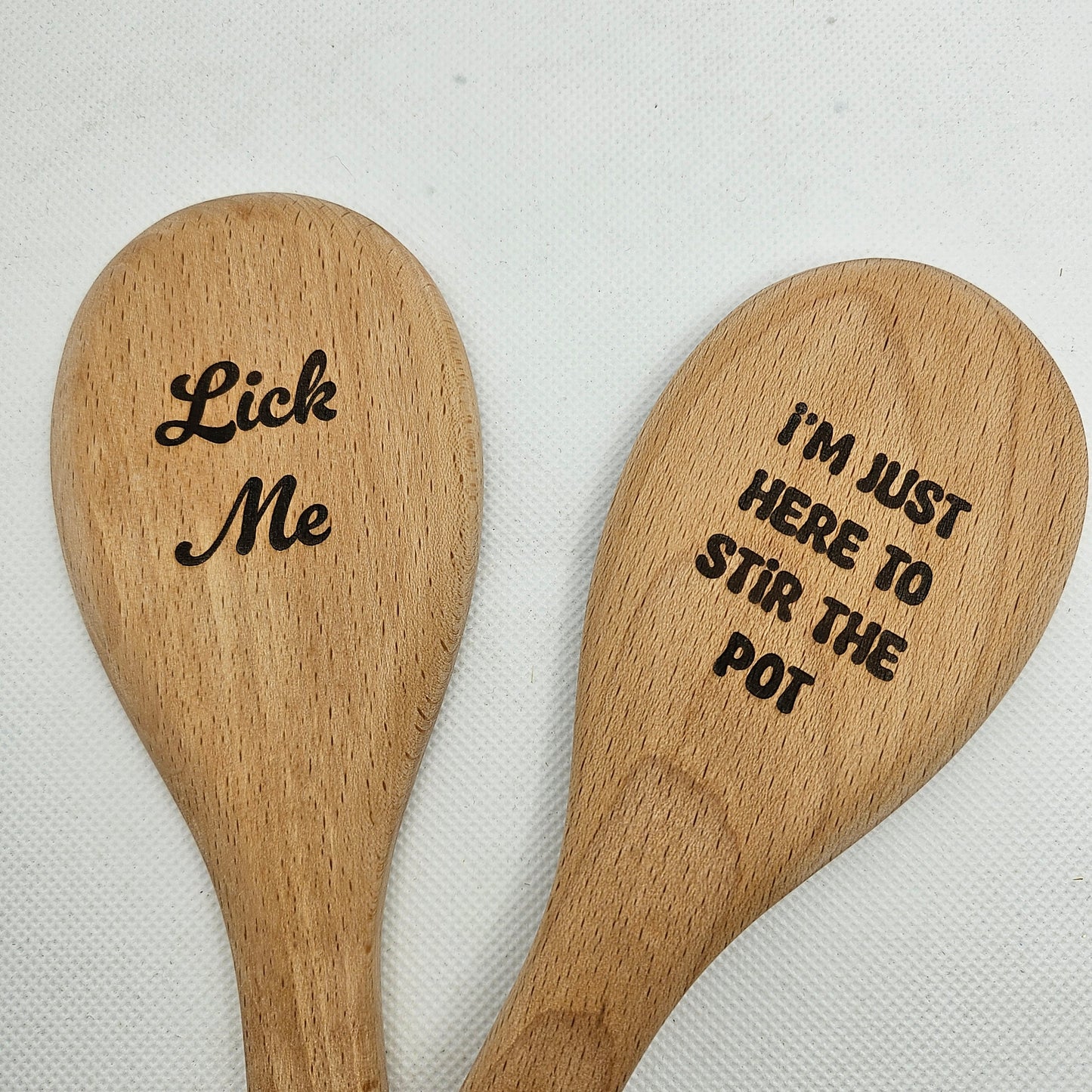 Wooden Spoons with Sayings