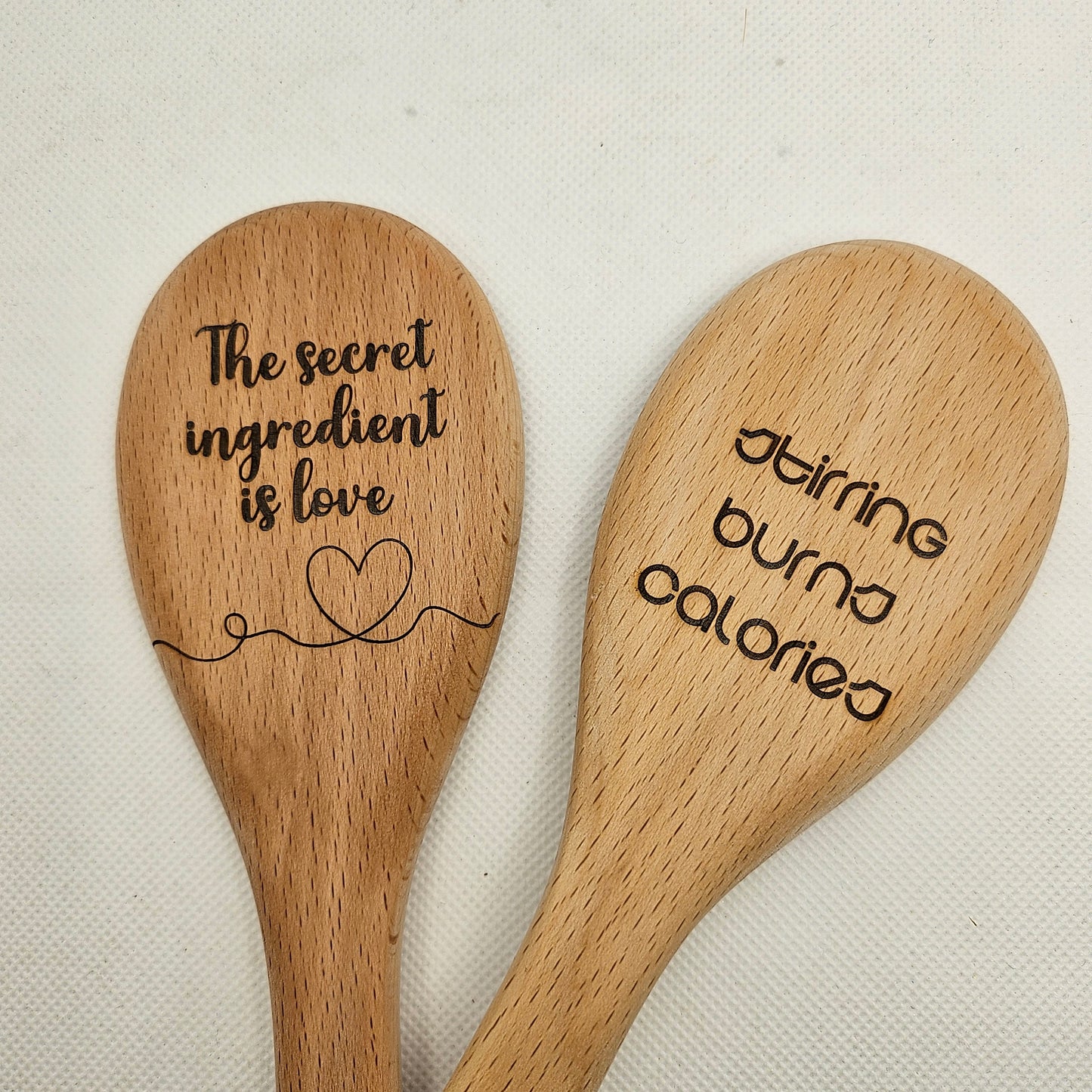 Wooden Spoons with Sayings