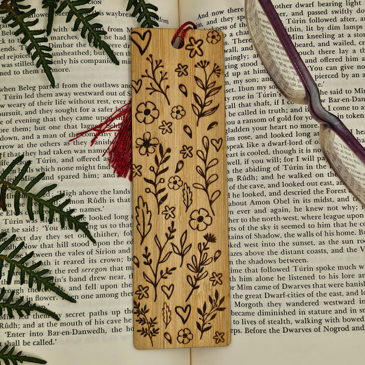 Flowers Bookmark