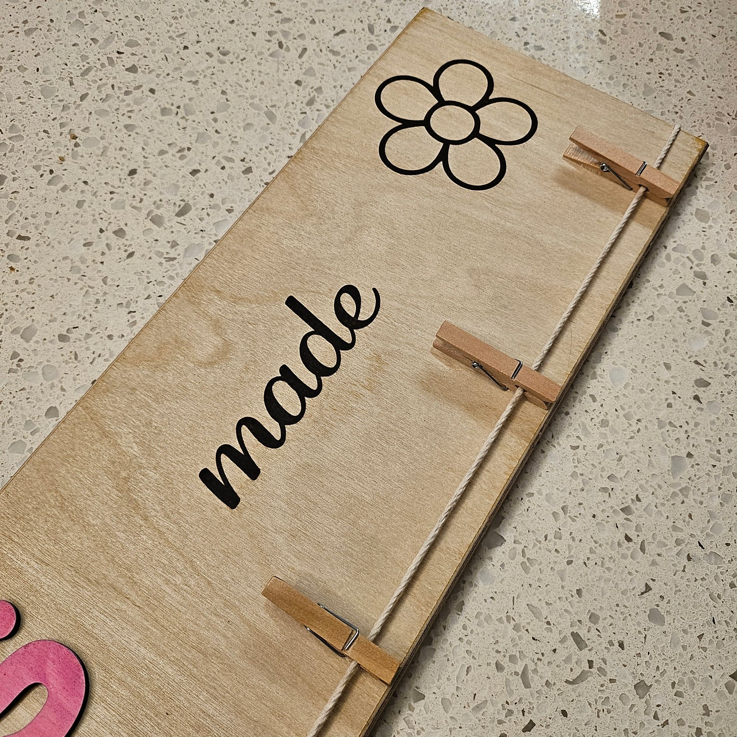 Look What I Made Sign Customisable