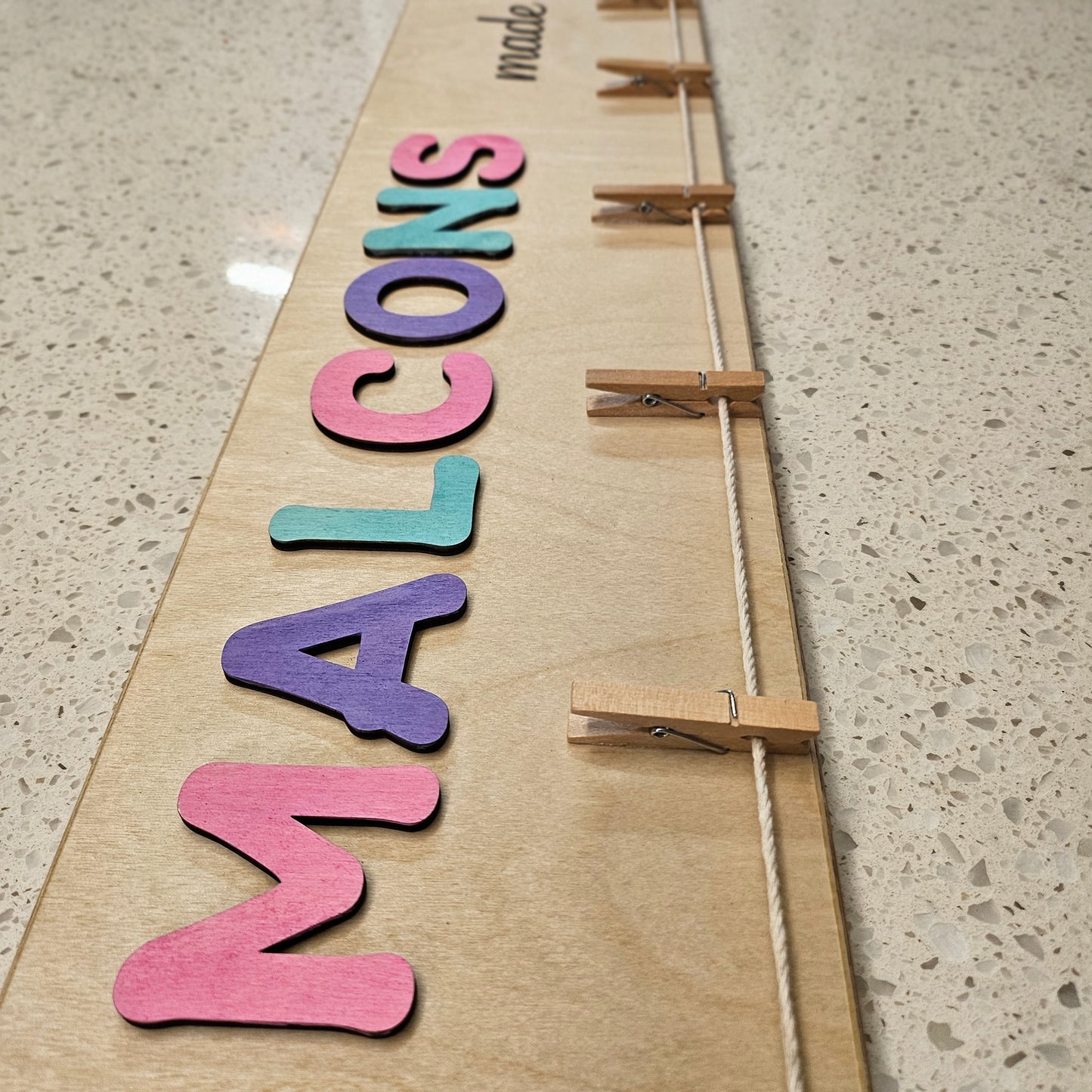 Look What I Made Sign Customisable
