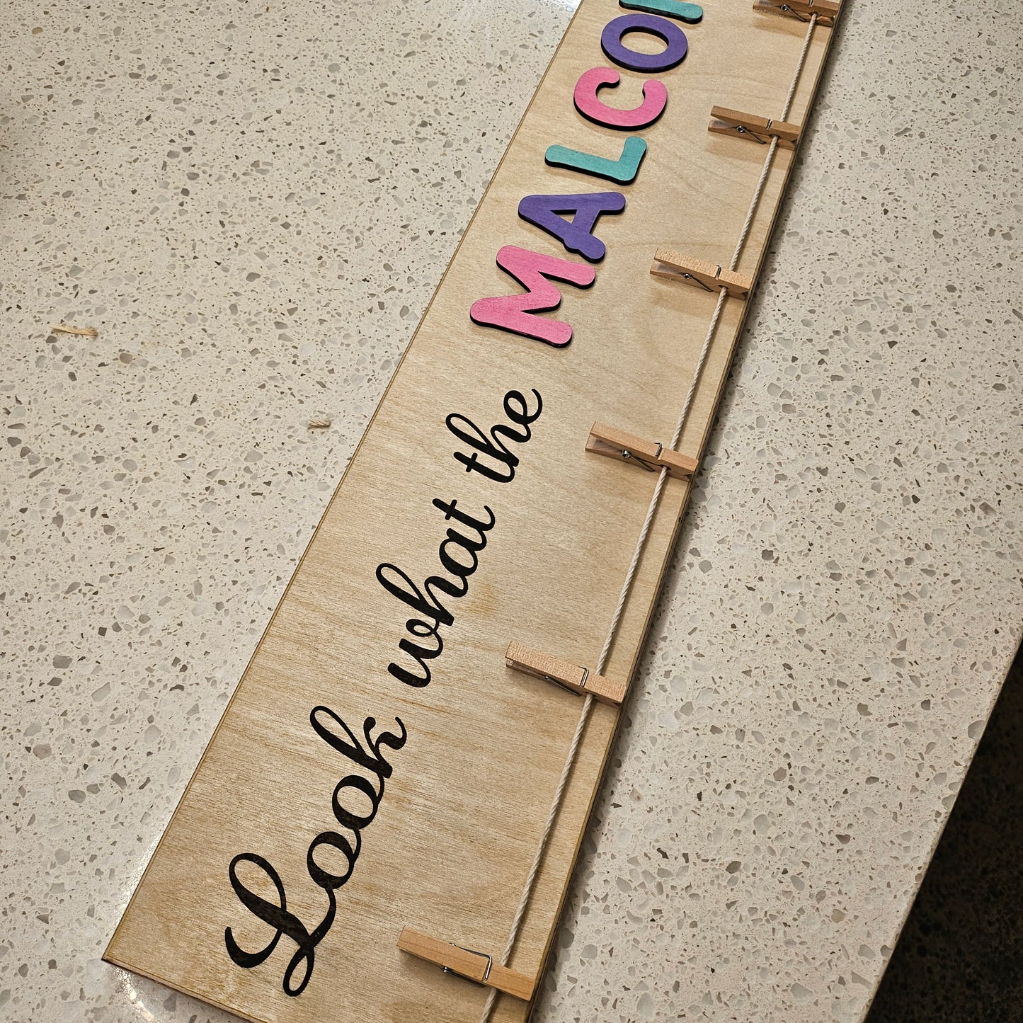 Look What I Made Sign Customisable