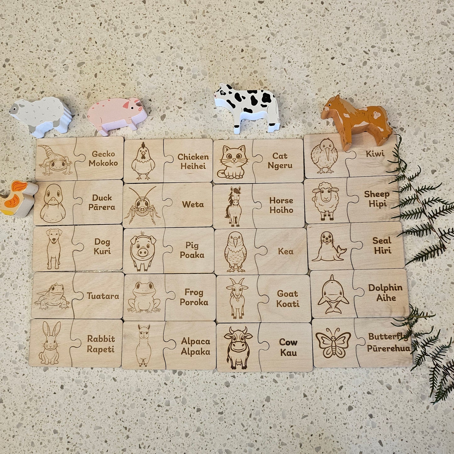 Animal Matching Tiles