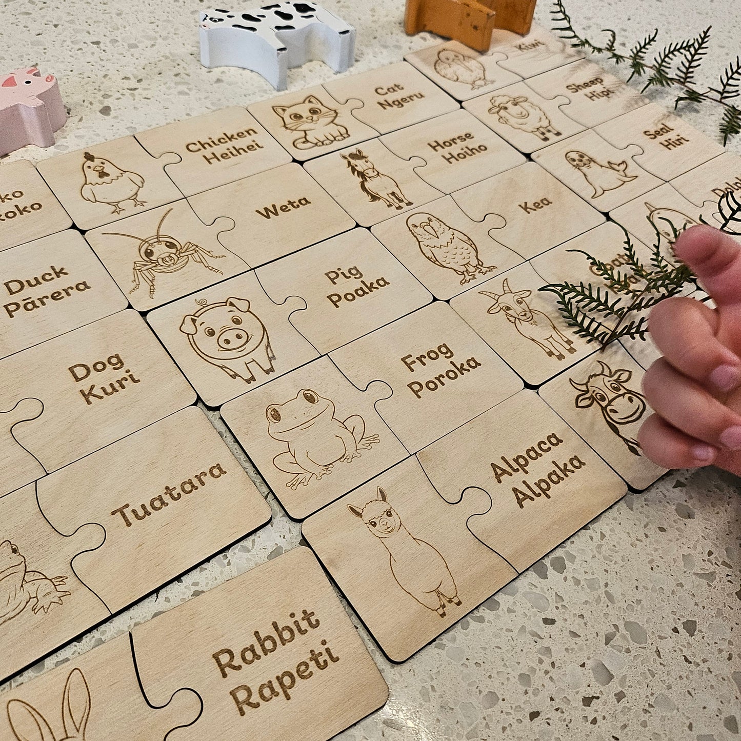 Animal Matching Tiles