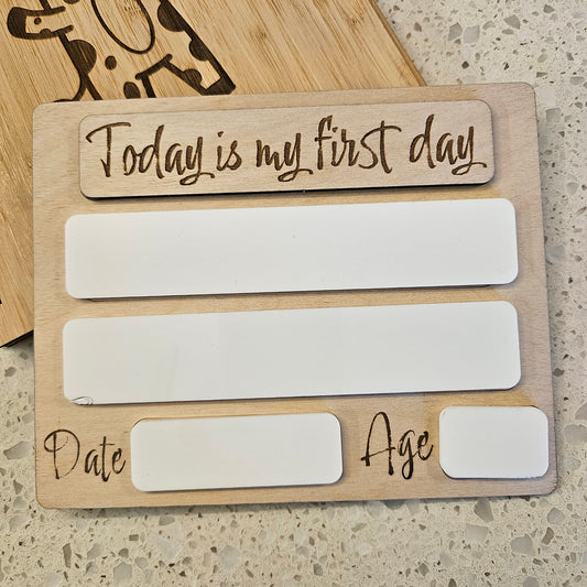 First/Last Days Signs