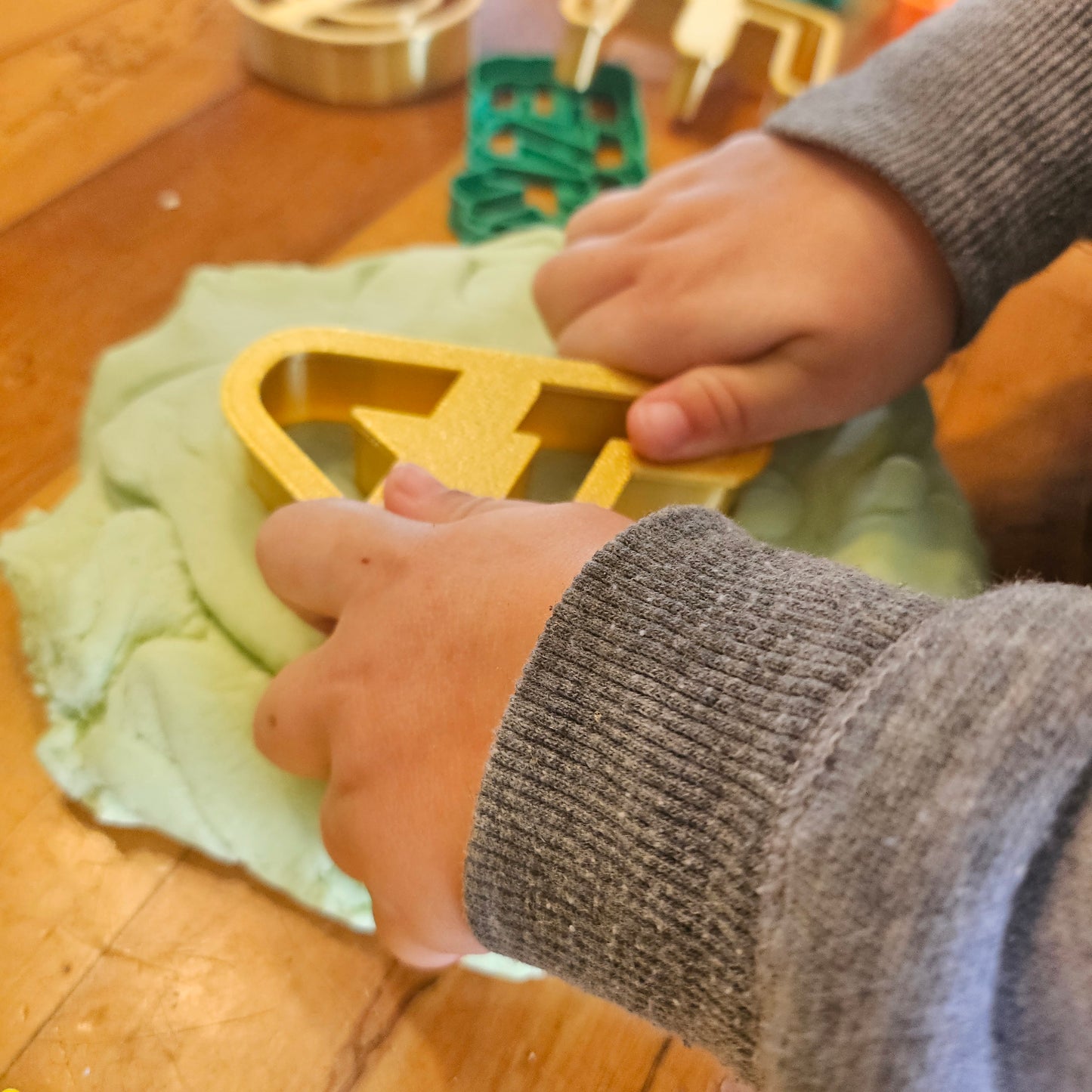 Alphabet Playdough/Cookie Cutters