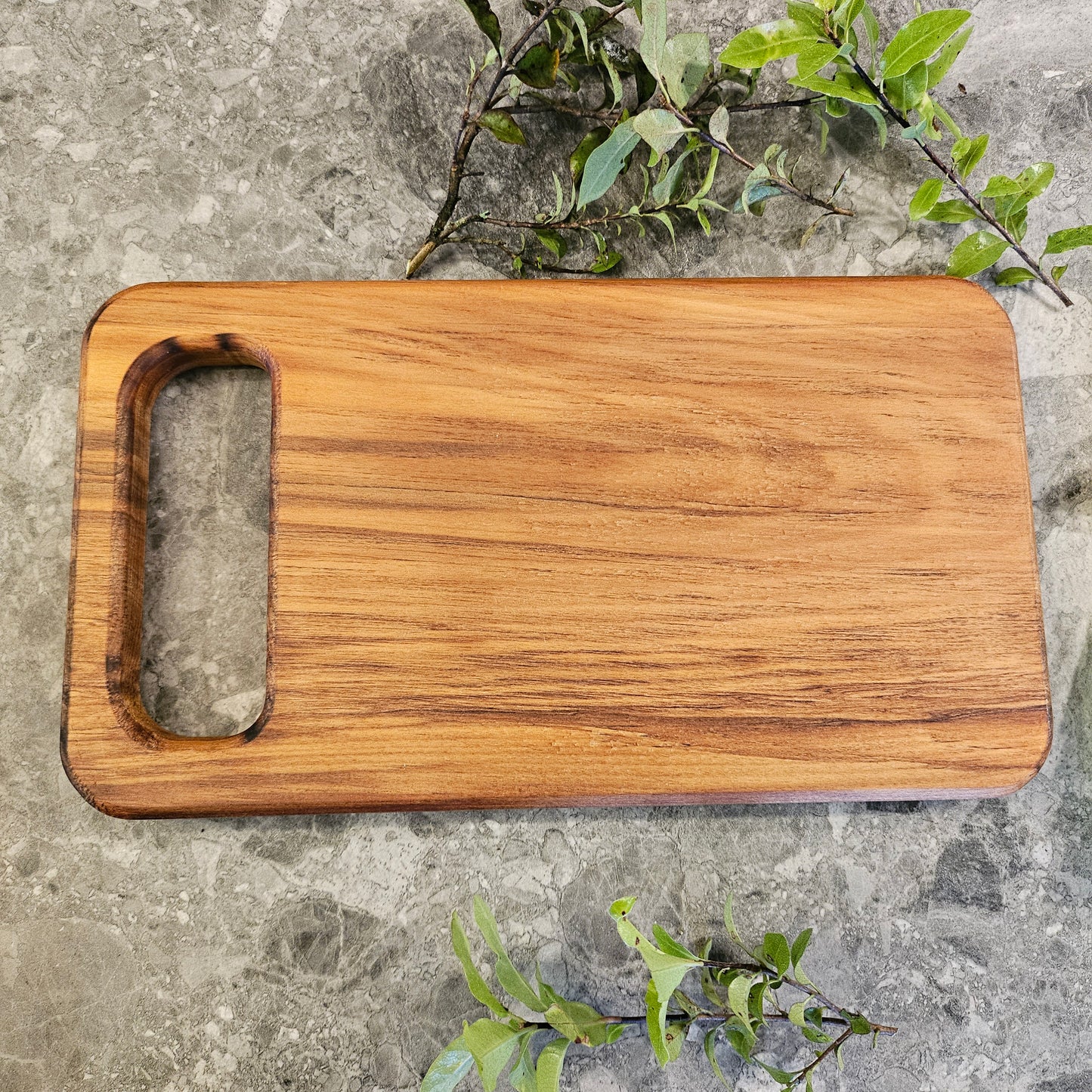 Children's Wooden Chopping Board and Knife