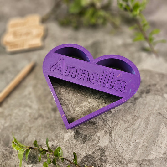 Personalised Playdough/ Cookie Cutters with name stamp