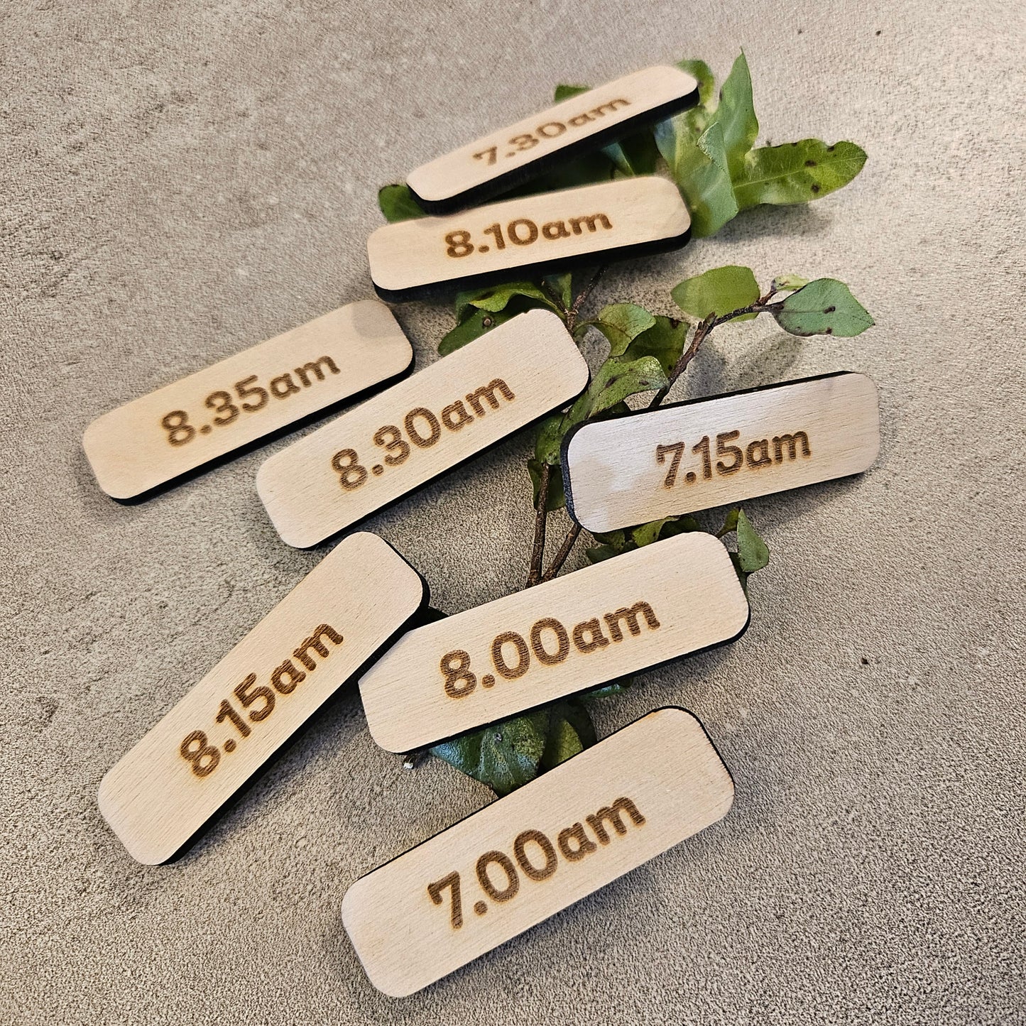 Wooden Customisable Routine Chart