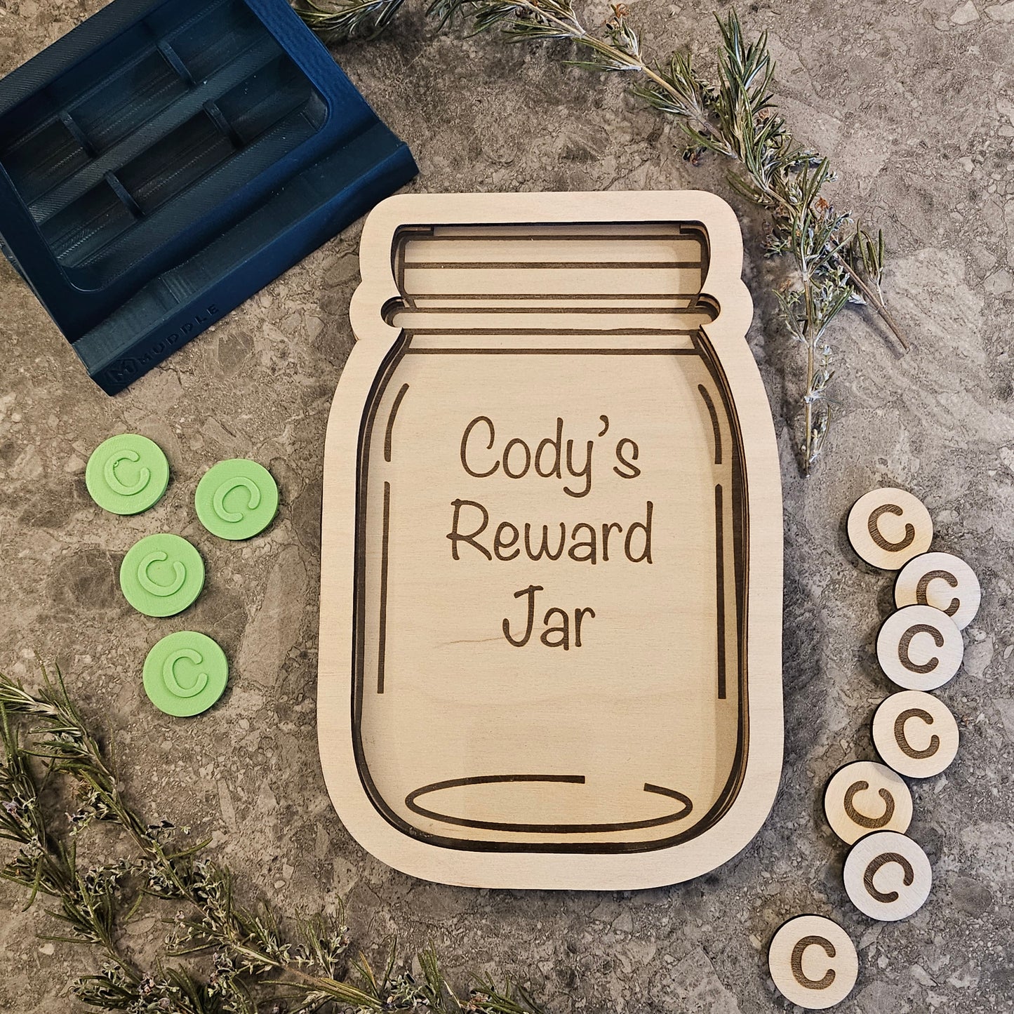 Reward Jar, Menu and Chore Chart Set