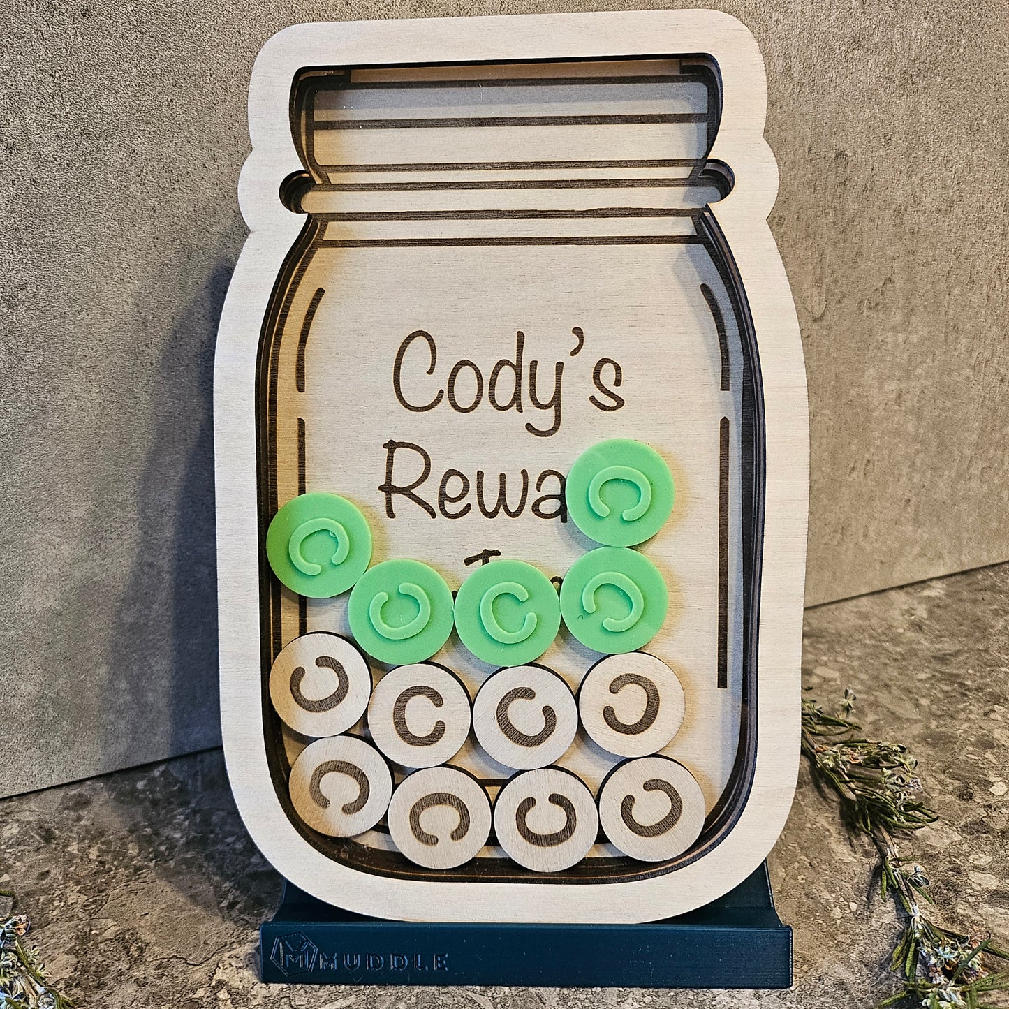 Reward Jar, Menu and Chore Chart Set