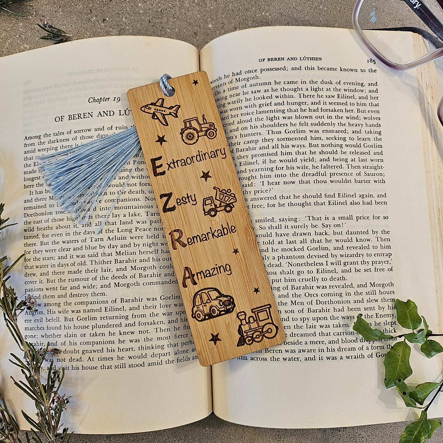 Personalised Bookmark