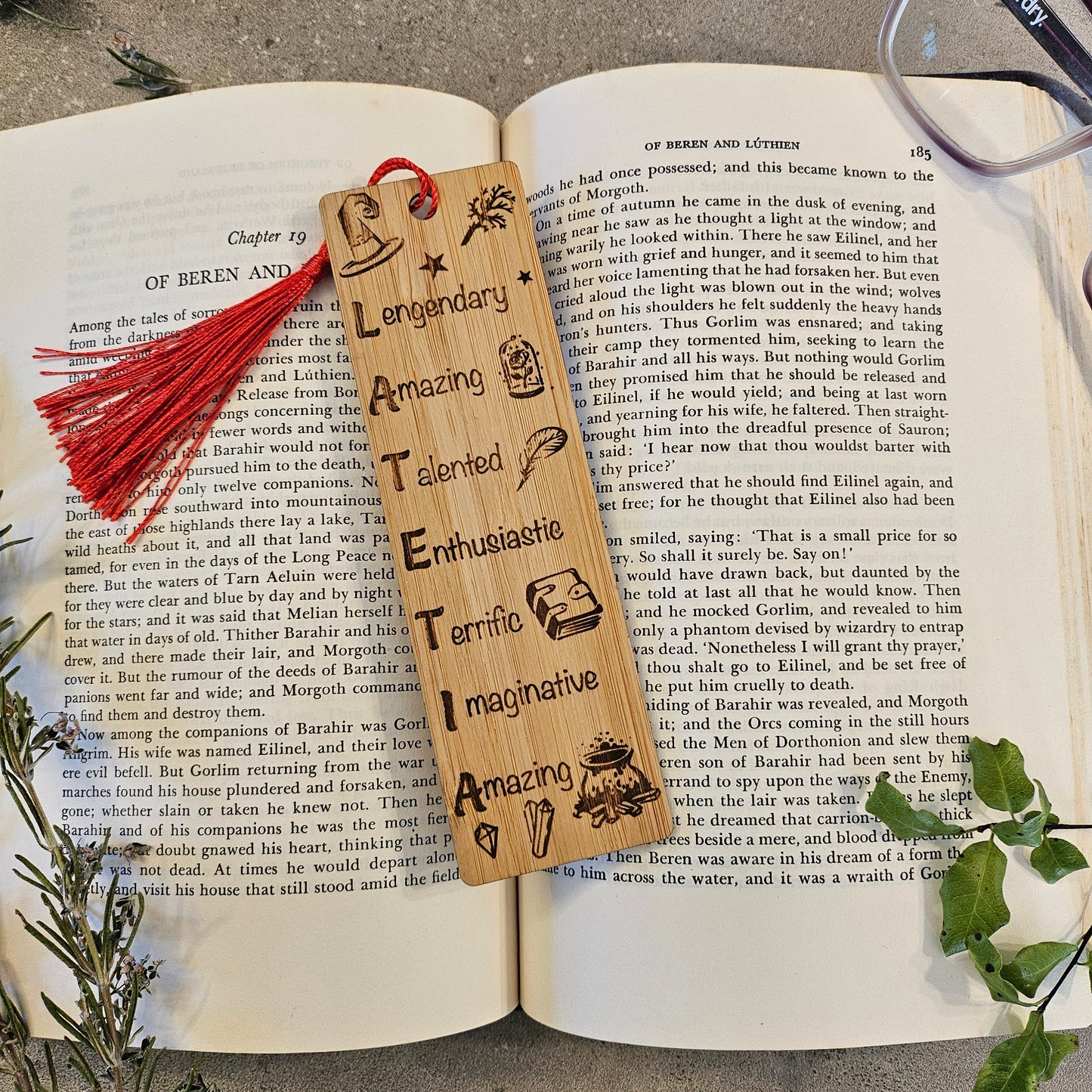 Personalised Bookmark