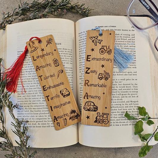 Personalised Bookmark