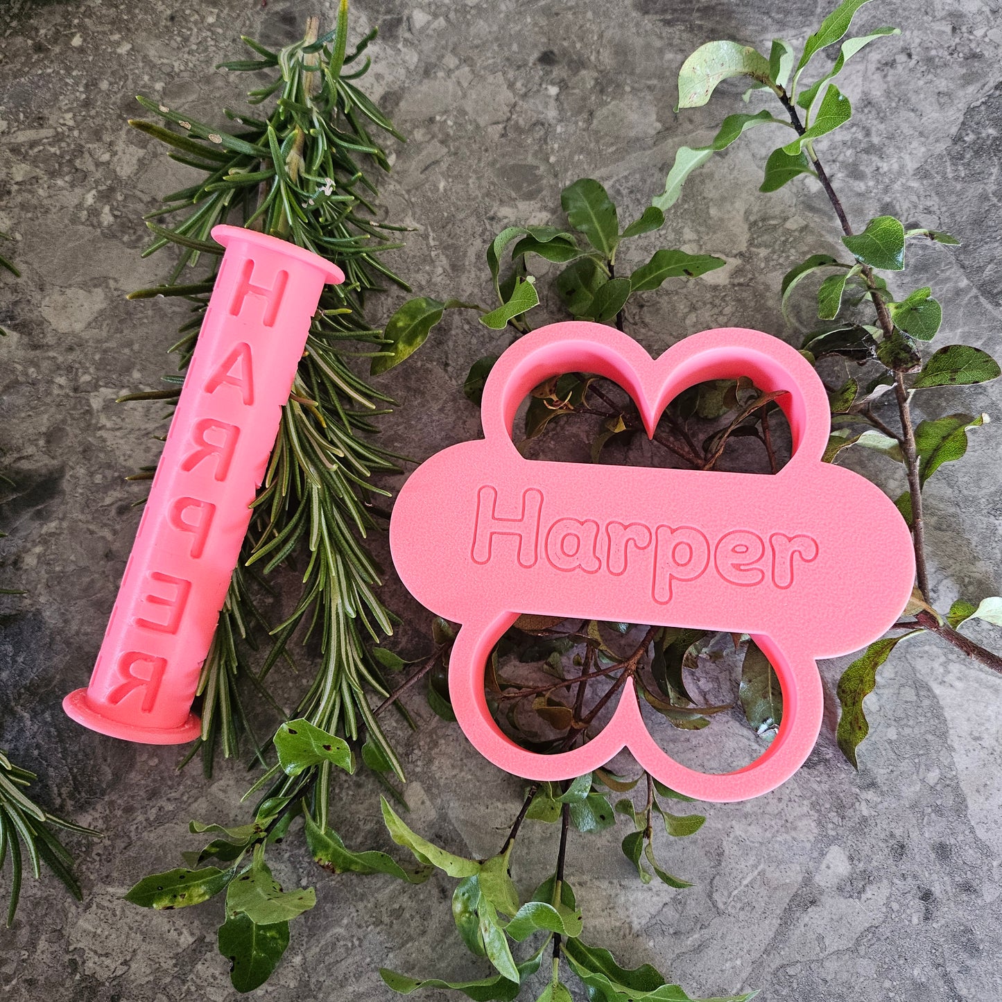 Personalised Playdough/Cookie Roller