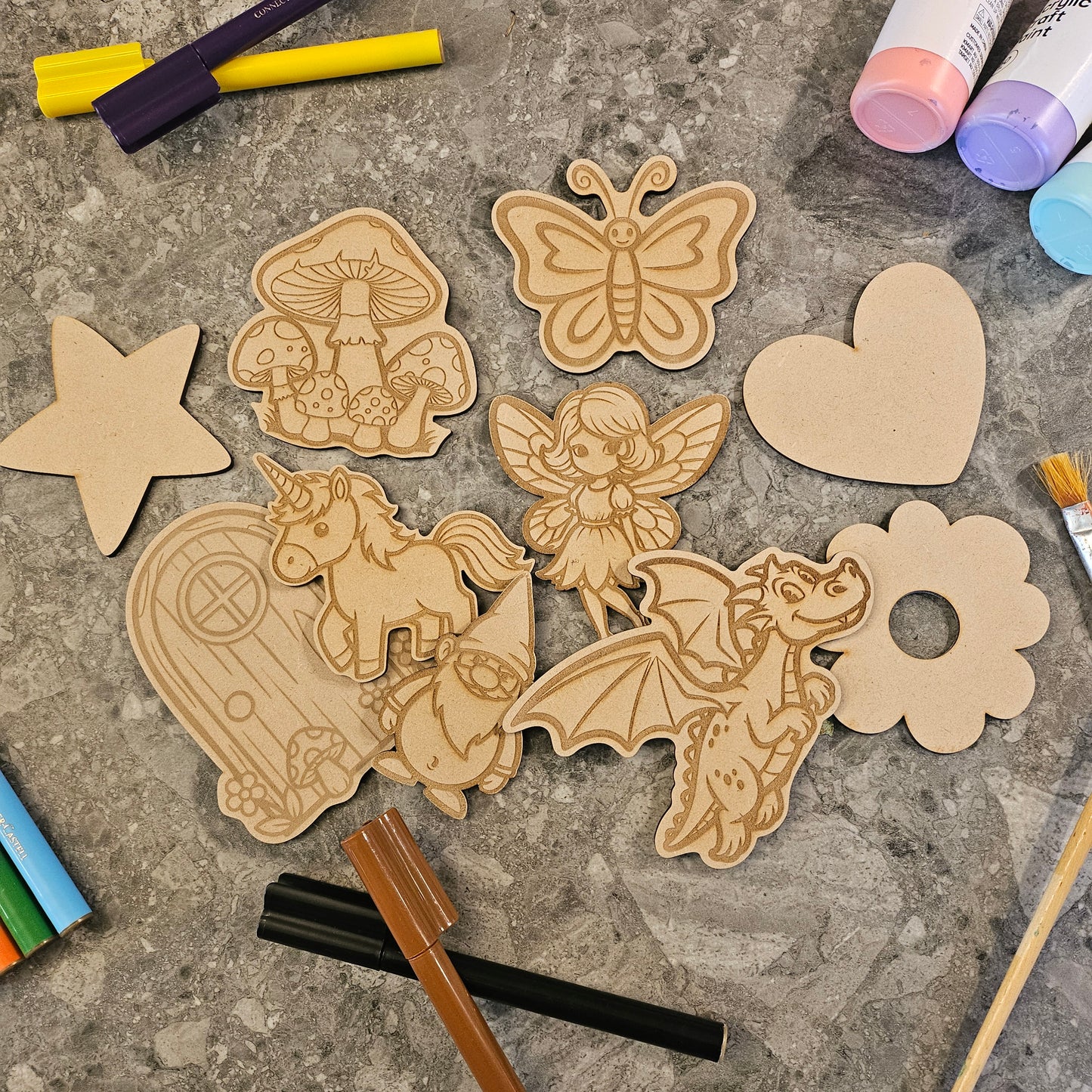 Enchanted Forest Shapes