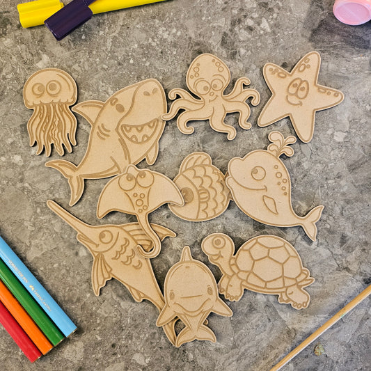 Under the Sea Shapes