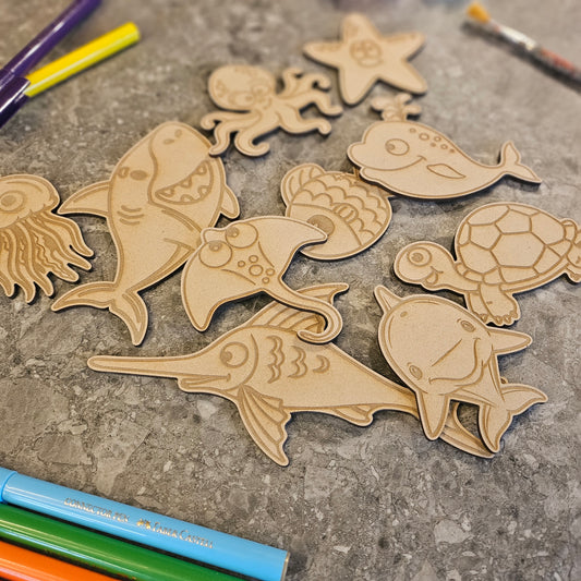 Under the Sea Shapes