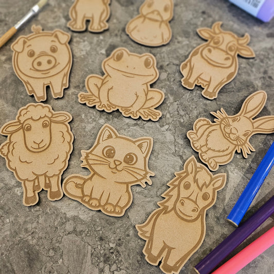 Farm Animal Shapes