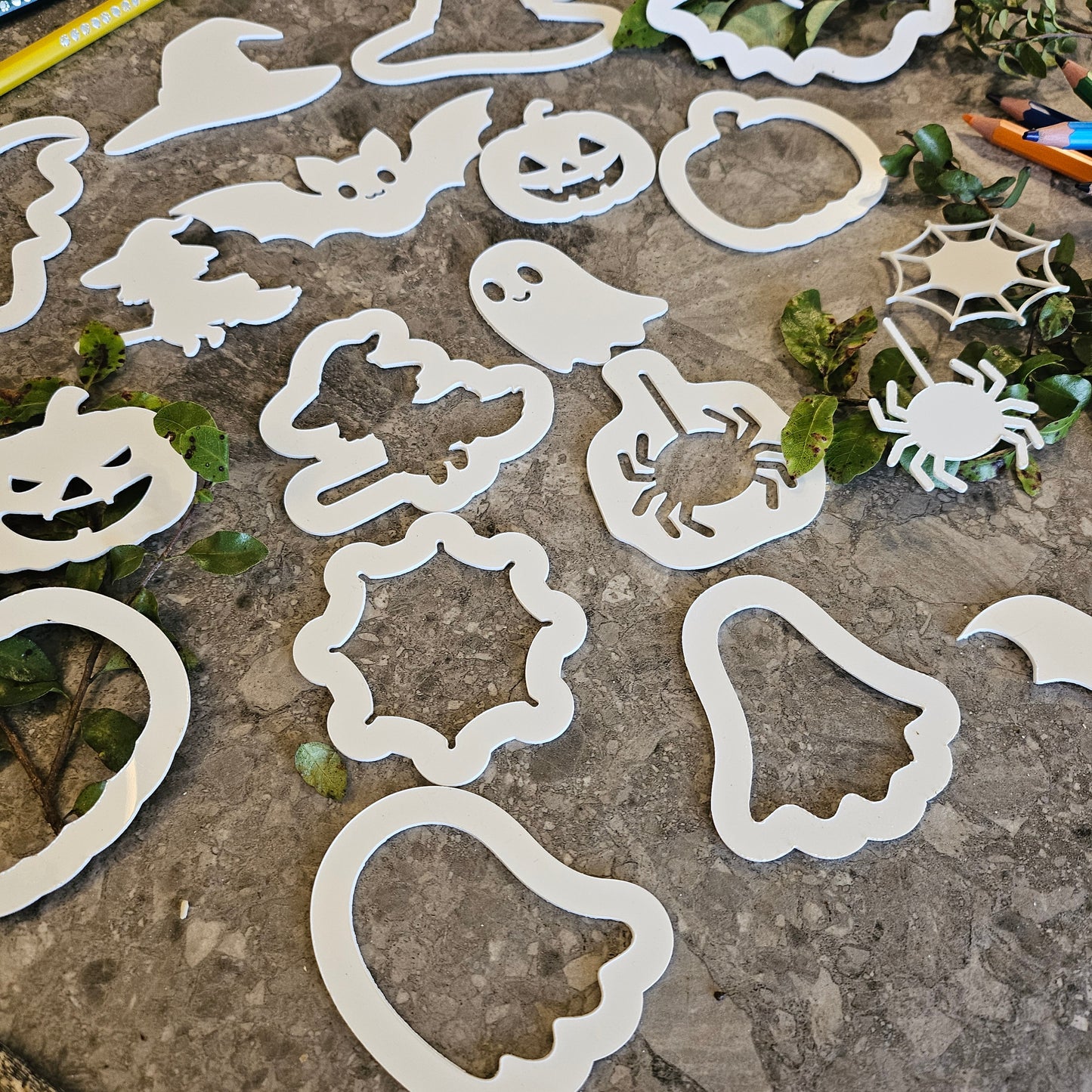 Halloween Stencils Set