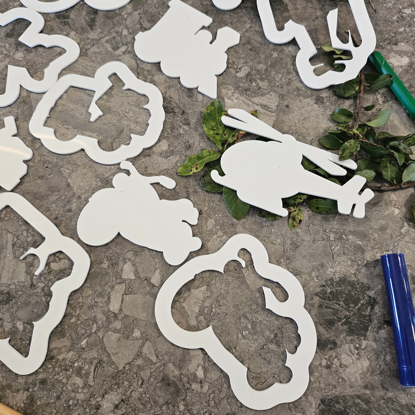 Transport Stencils Set