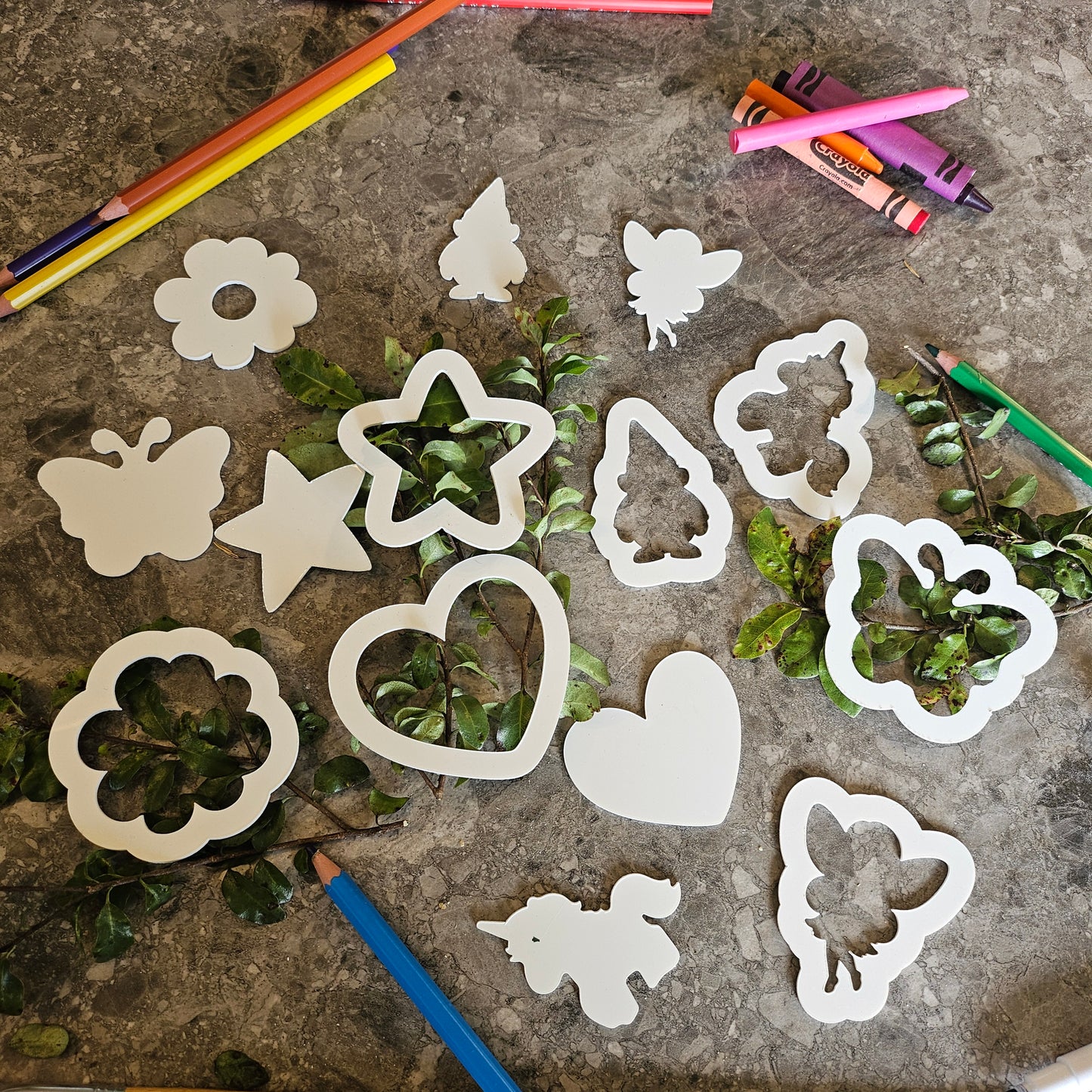 Enchanted Forest Stencils Set