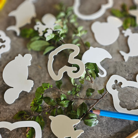 Under the Sea Stencils Set