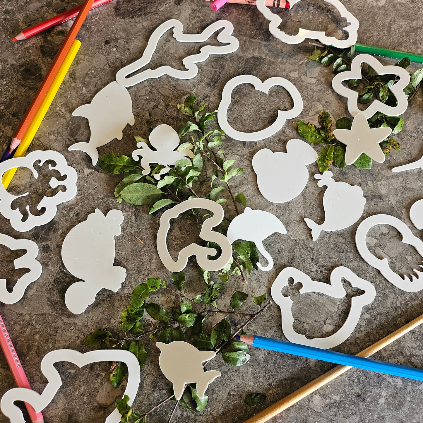 Under the Sea Stencils Set