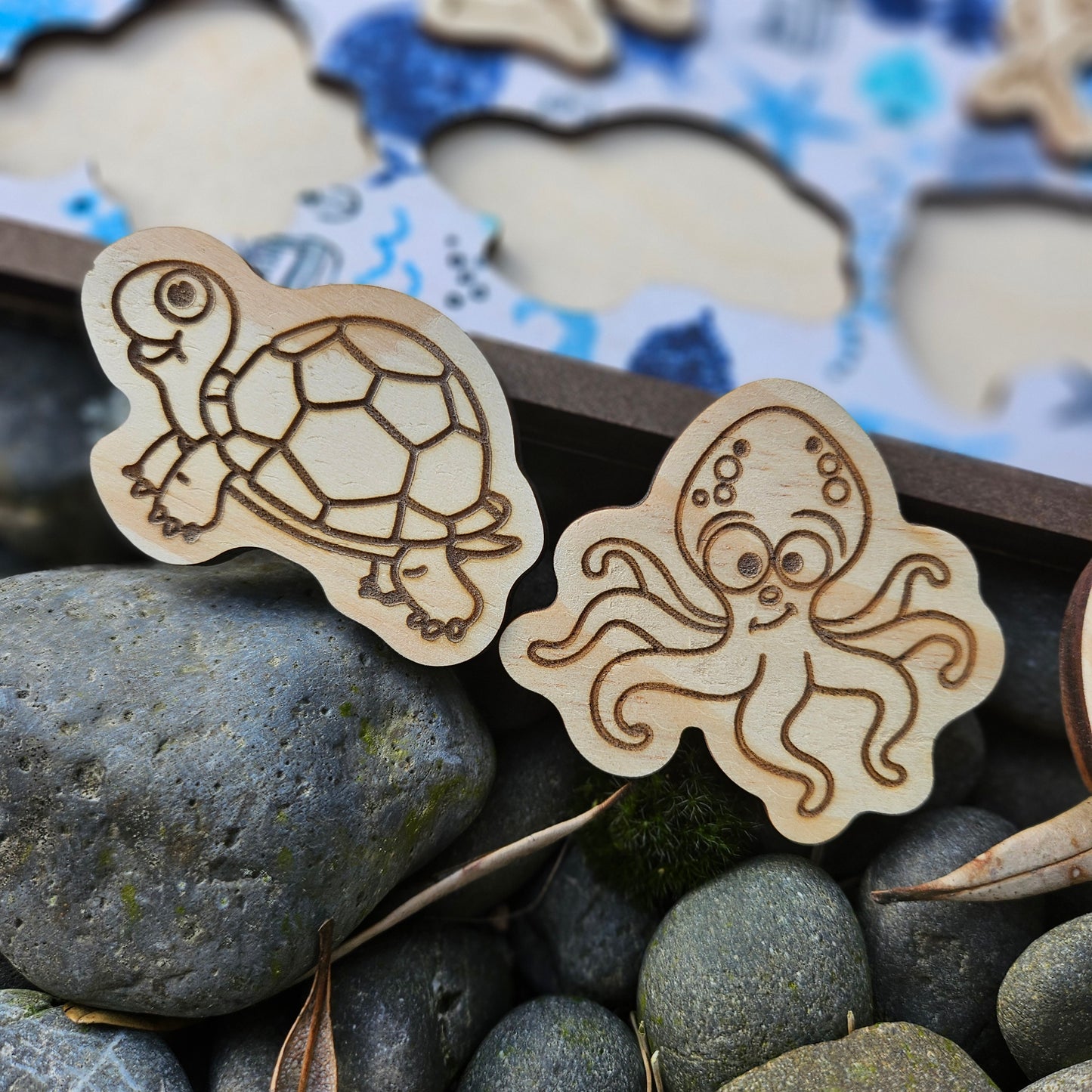 Under the Sea Wooden and Fabric Puzzle