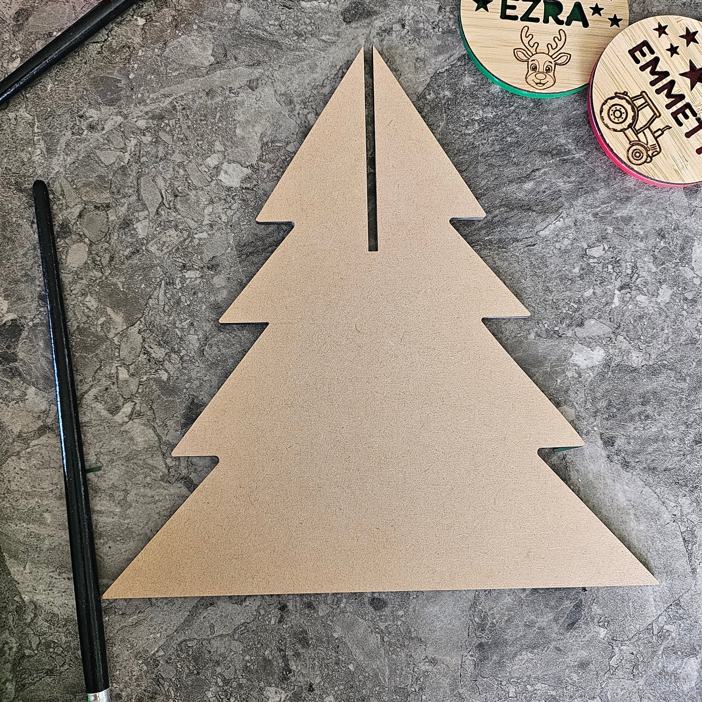 Wooden DIY Christmas Tree