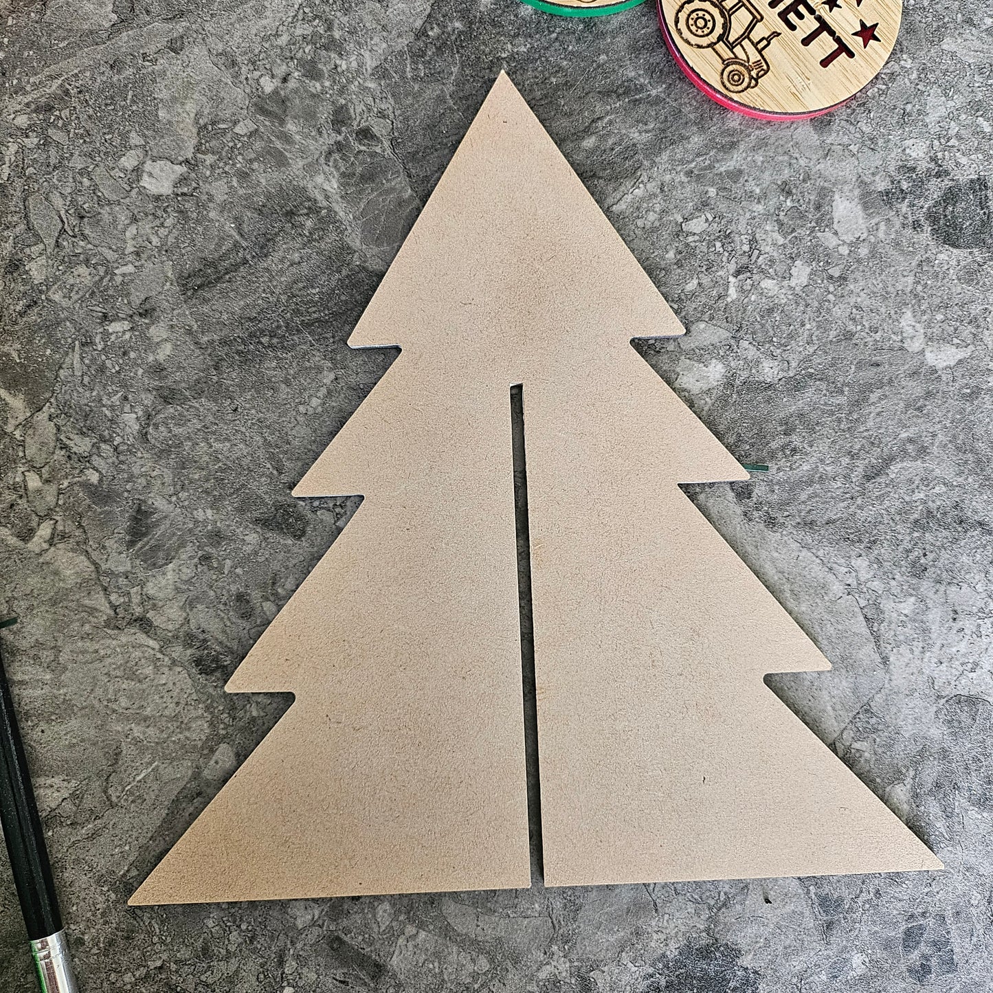 Wooden DIY Christmas Tree