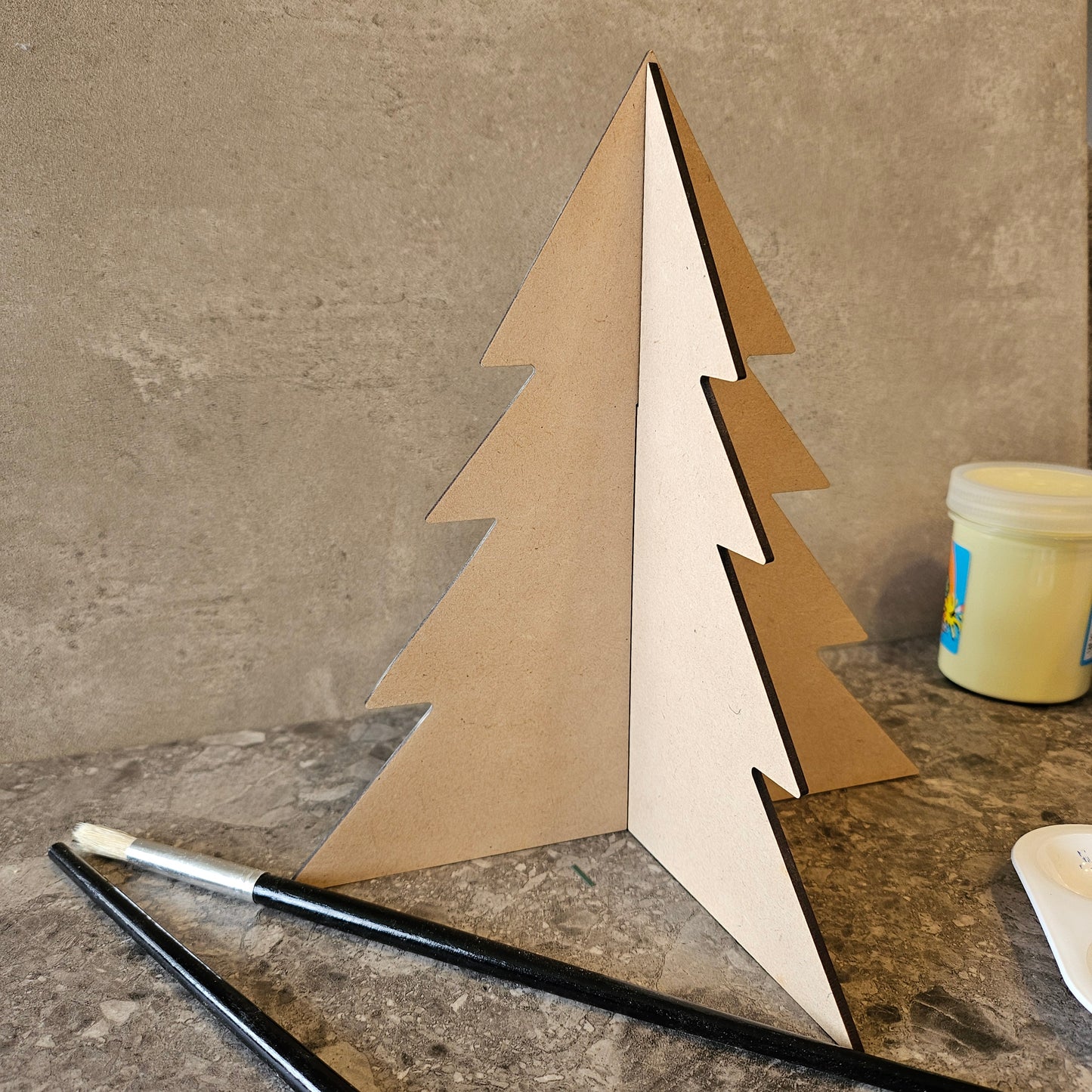 Wooden DIY Christmas Tree